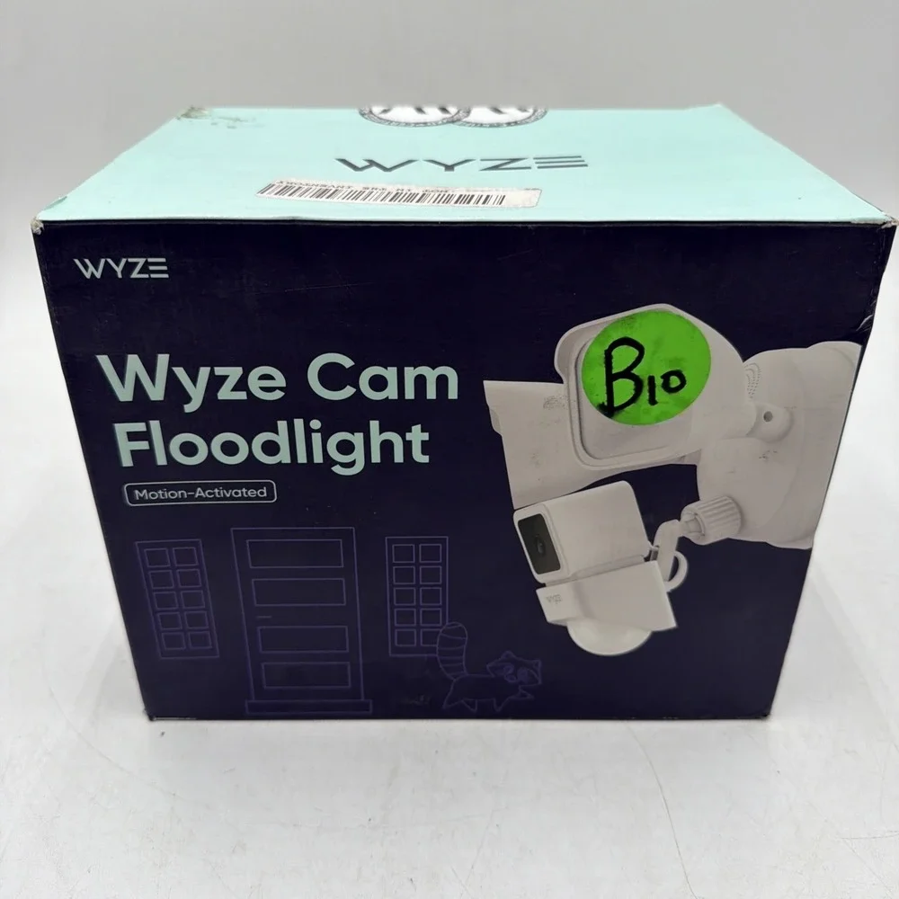 Wyze Cam Floodlight v3 1080p HD IP65 WiFi Smart Cam 2600 Lumen Motion-Activated
